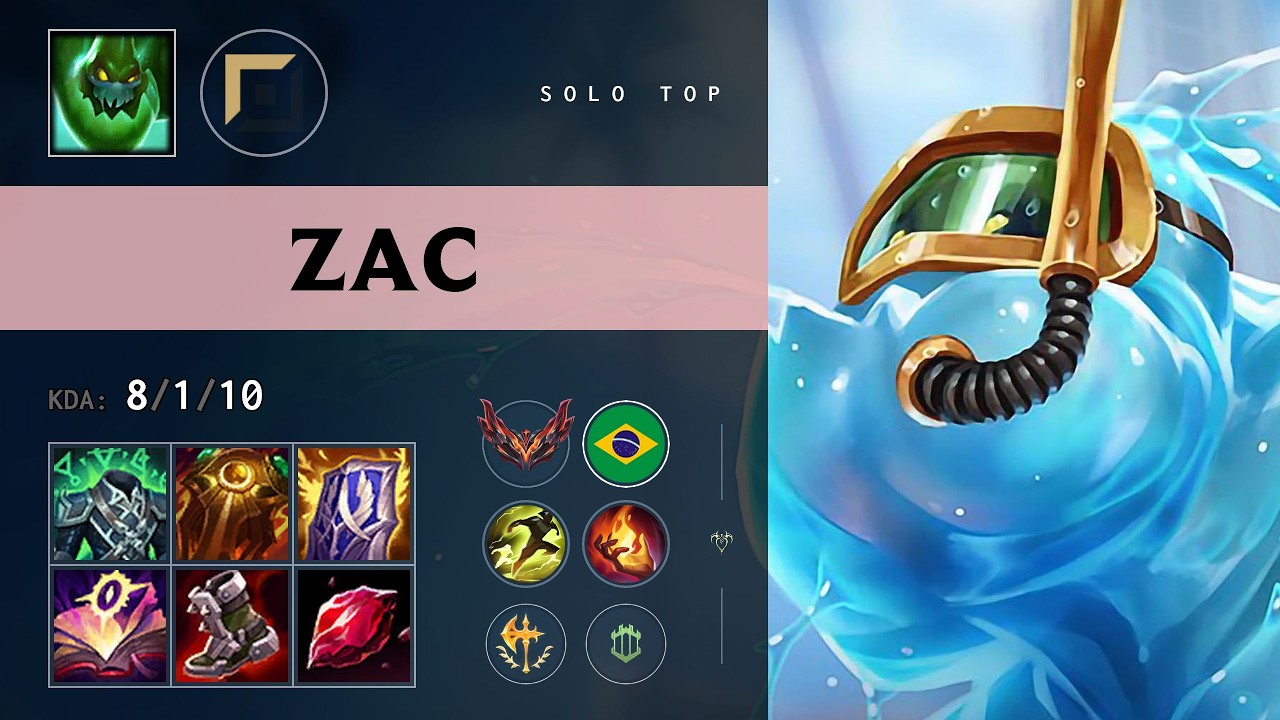 Zac Top vs Quinn - BR Grandmaster Patch 26.11