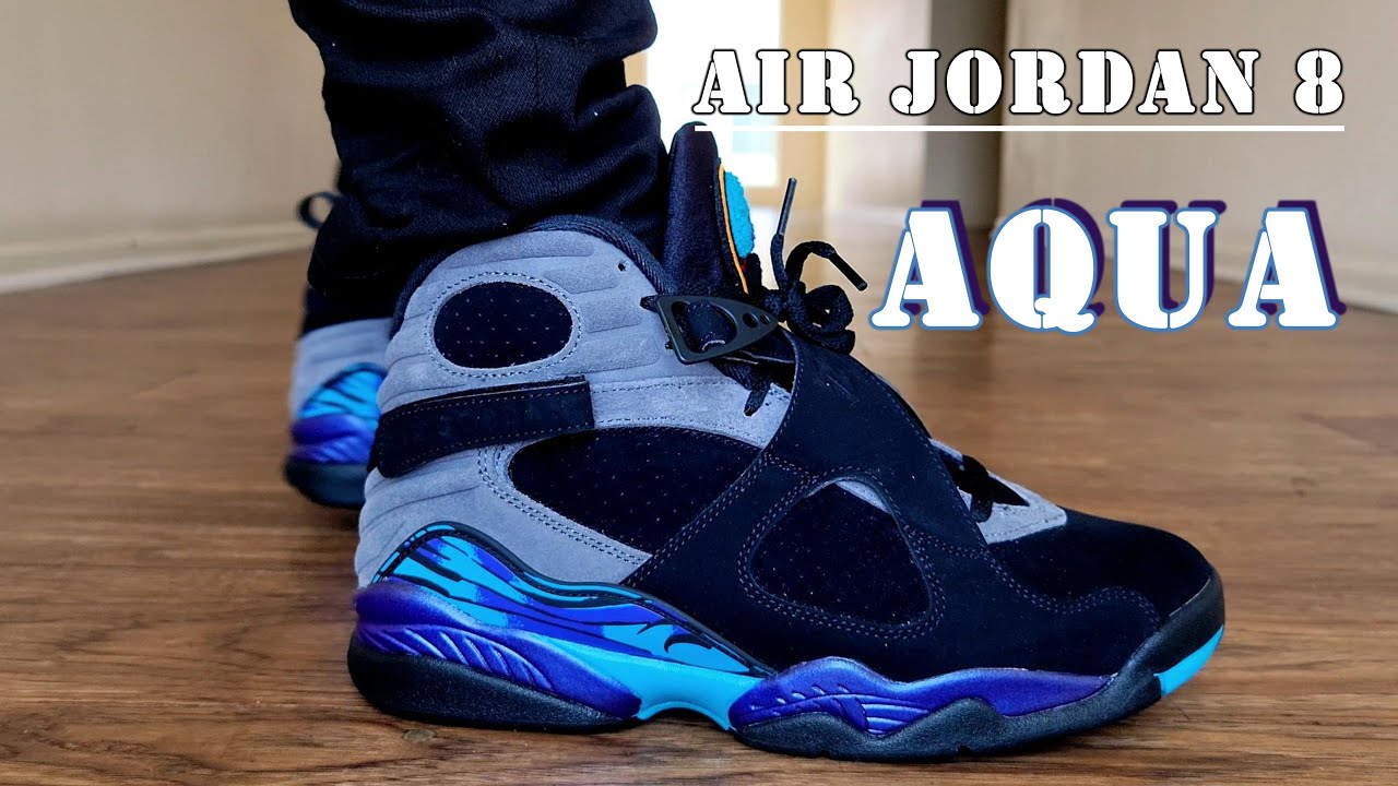Air Jordan 8 “Aqua” 2025 Review & On-Foot Look  OG Colorway Returns!