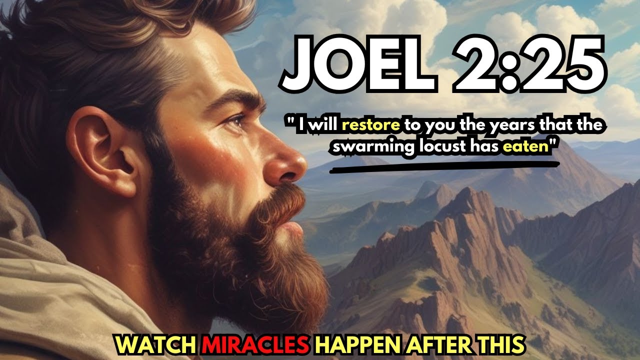 This Prayer Can Change Your Life | Joel 2:25 | God Will Restore Your Wasted Years