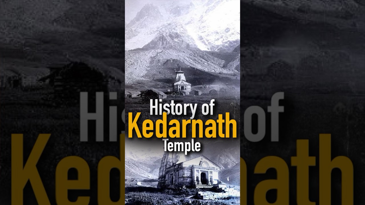 History of Kedarnath Temple🕉️🤯😳❤️🚩🥰