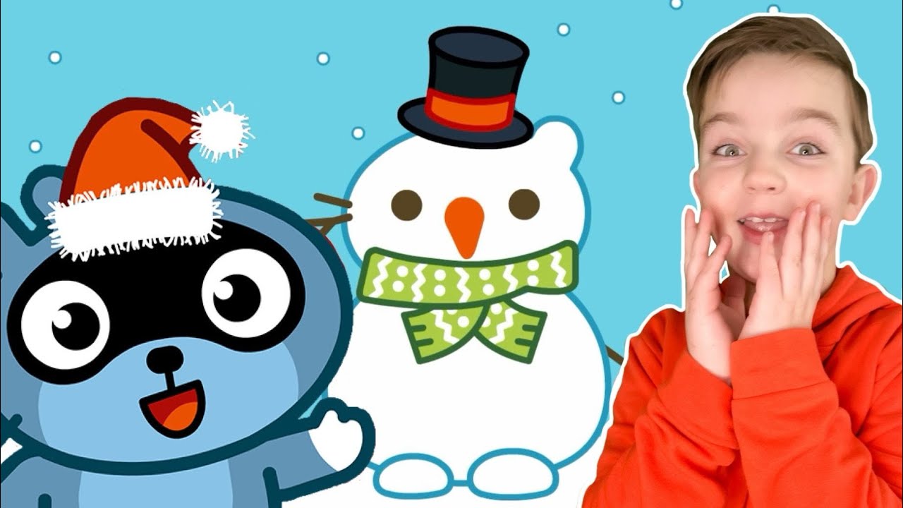 PANGO LAND - What to do in Winter - gameplay with Ima