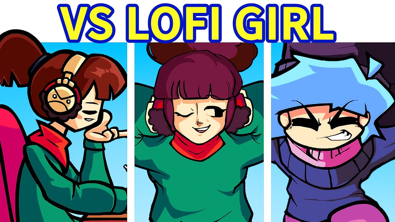 Friday Night Funkin': Lofi Funkin' (VS Lofi Girl) FULL ALL WEEKS [FNF Mod]
