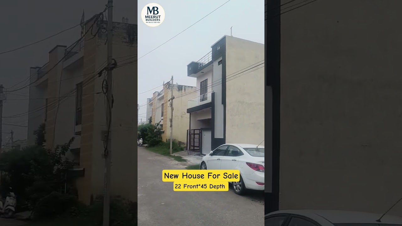 New Built 110 Gaz House For Sale In Meerut #sale #house #home #meerut #newhome #newhouse