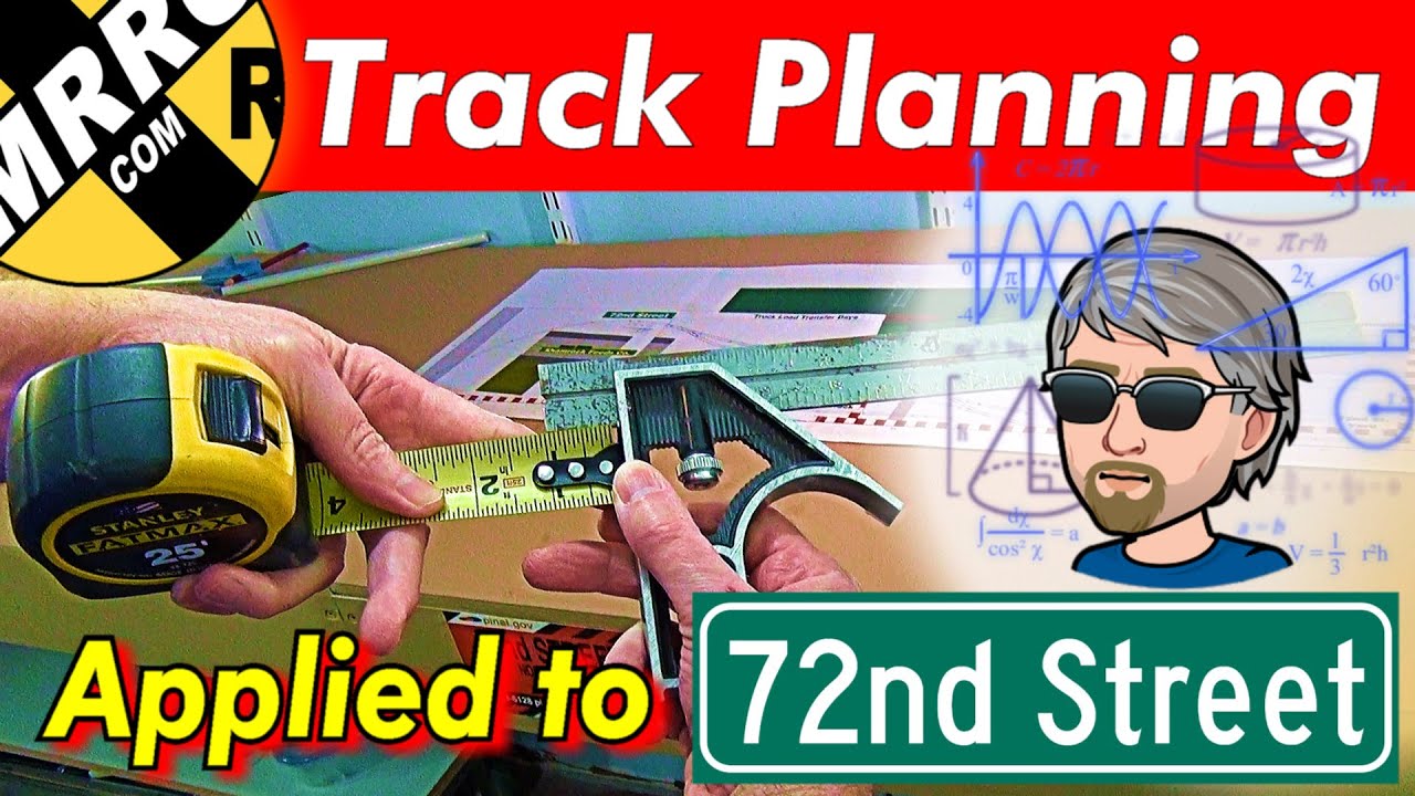 Transferring a track plan to your layout,  From model railroad track plan to layout,