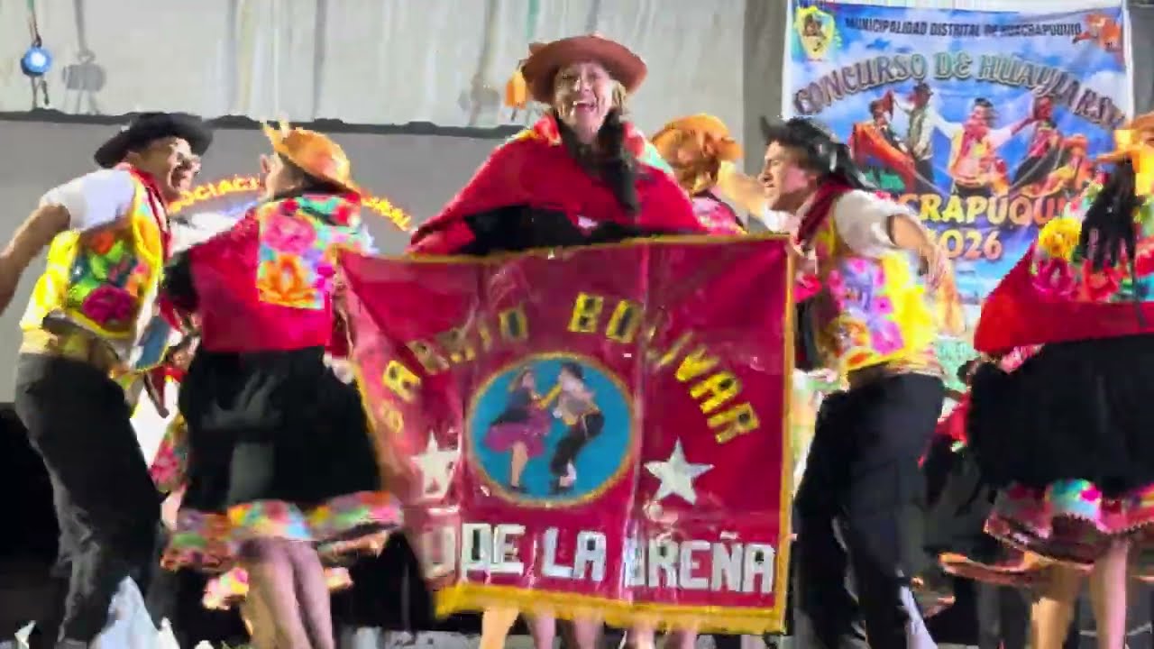 BARRIO BOLÍVAR VILLA DE LA BREÑA 🔴 Concurso de Huaylarsh HUACRAPUQUIO 2026✨ 