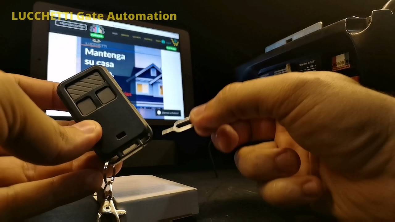 Programar control 890 MAX de Lucchetti