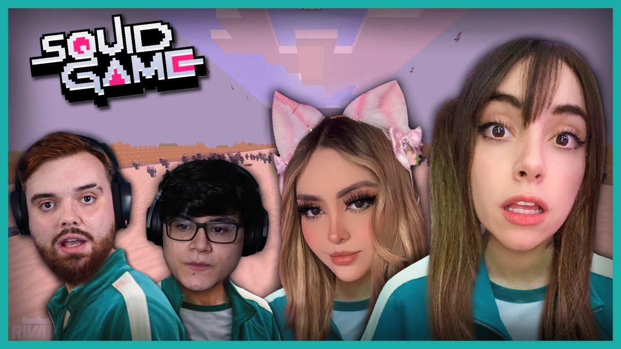 MI PRIMERA vez en los SQUID CRAFT GAMES  🦑