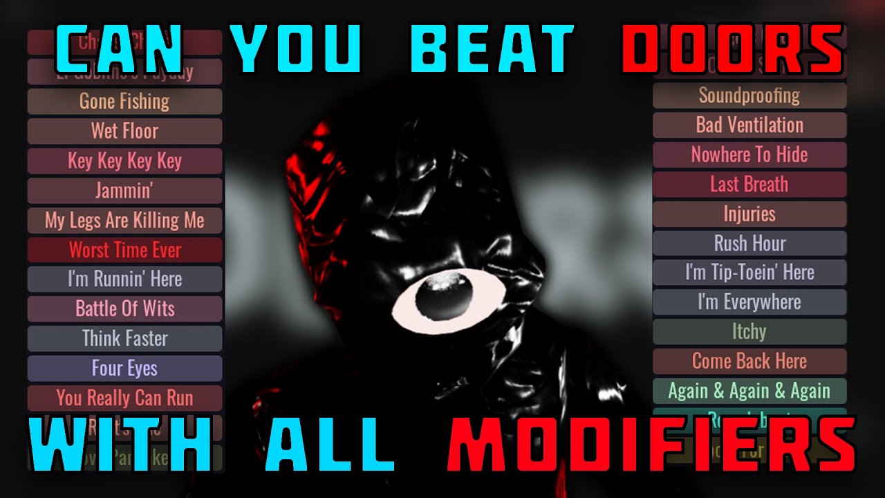 Can You Beat DOORS With All Modifiers?