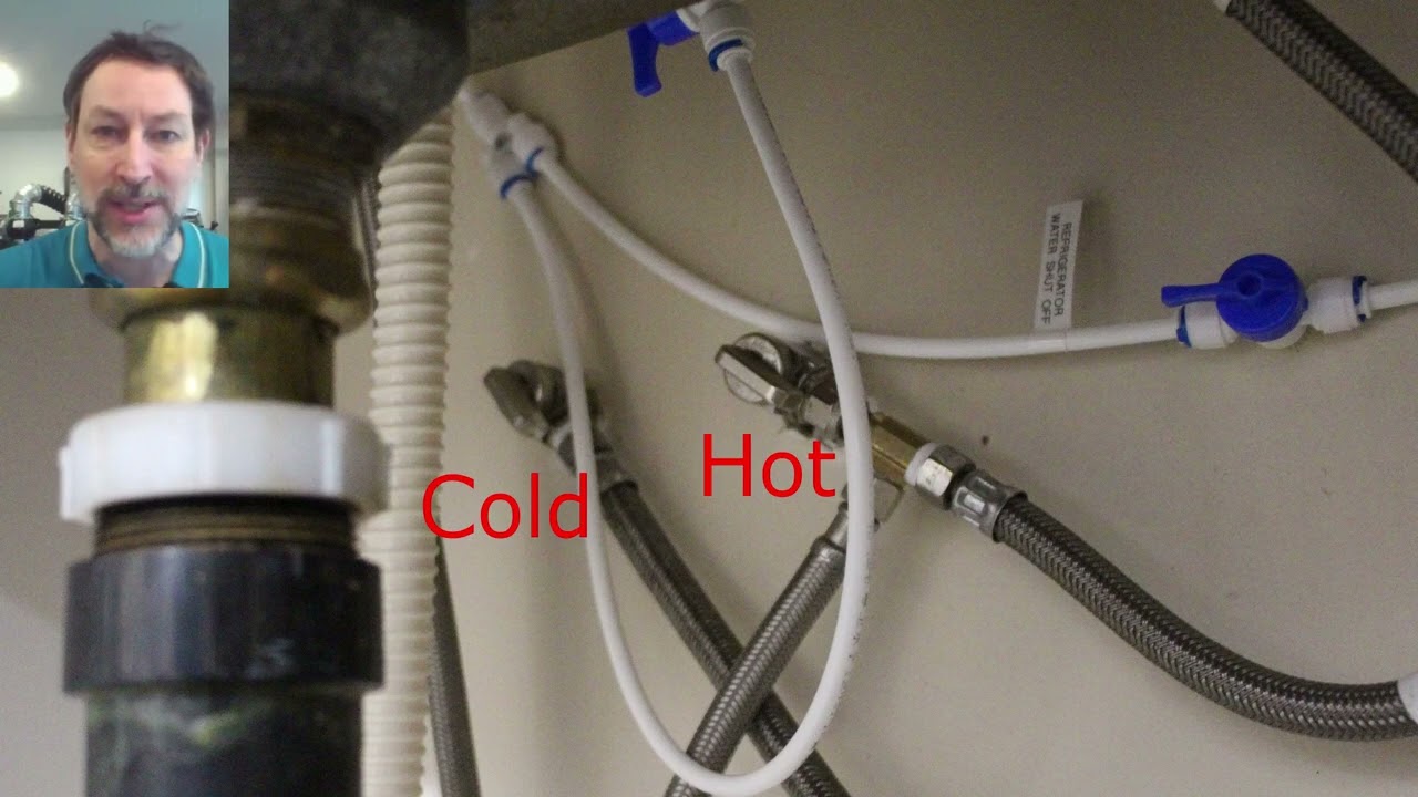 Connecting My New Refrigerator Water Supply Line
