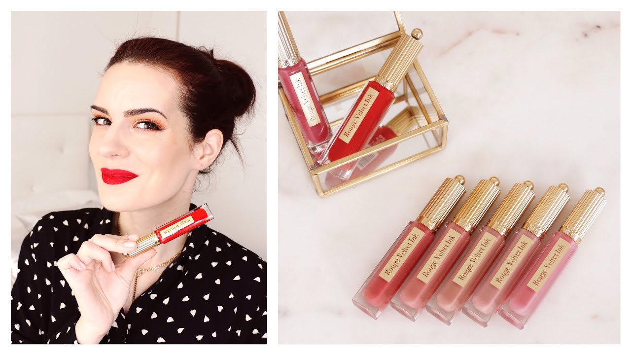 [Revue & Swatches] Les nouveaux Rouge Velvet Ink de Bourjois