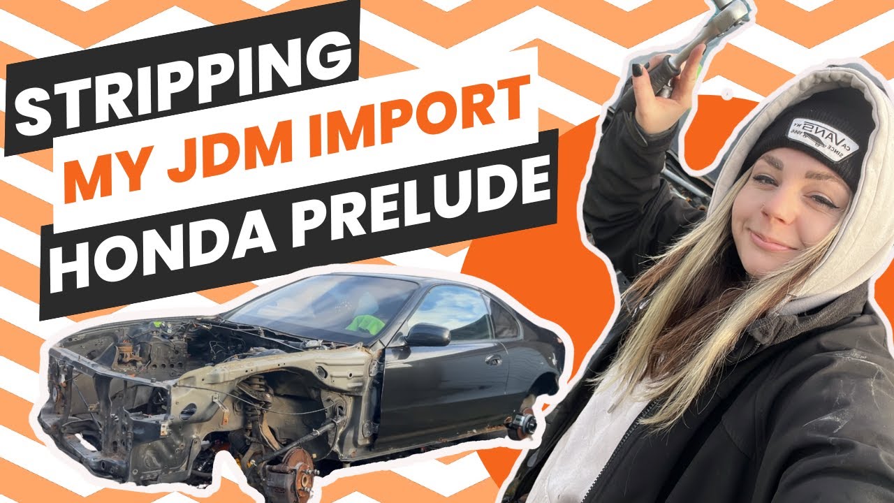 Stripping my Honda donor car