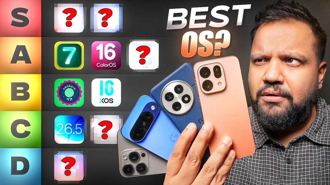 The Ultimate Smartphone OS Tier List 2026 &ndash; This Will Start Fights