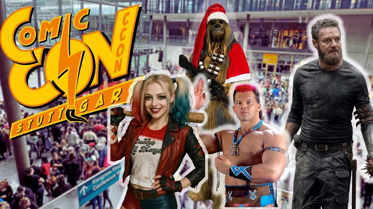 German Comic Con Stuttgart 2025 – Walking Dead Star getroffen, Tatanka besucht & Cos Play Mania! 🔥🤯