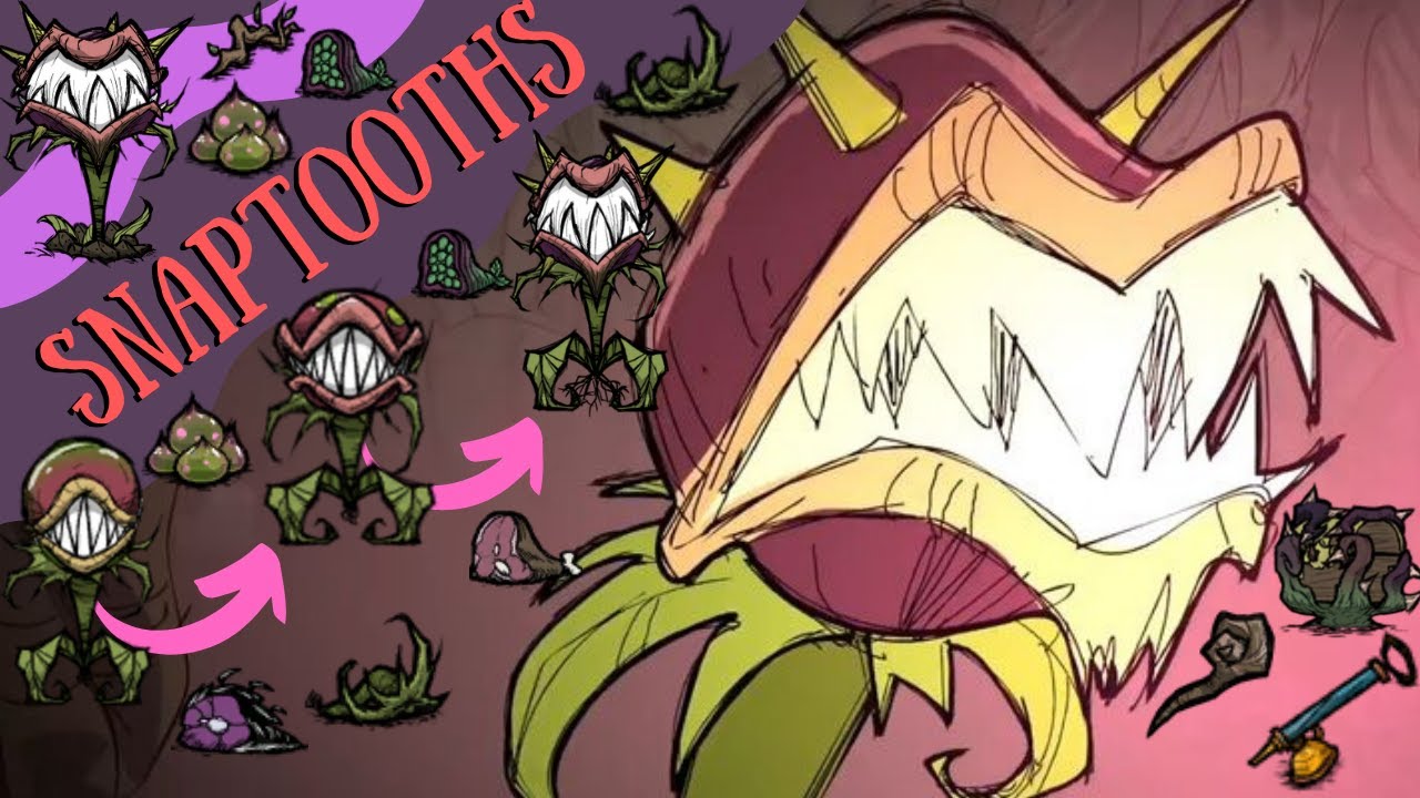 Don't Starve Hamlet Guide: Snaptooths - Seedlings, Flytraps, Levels, Loot And More