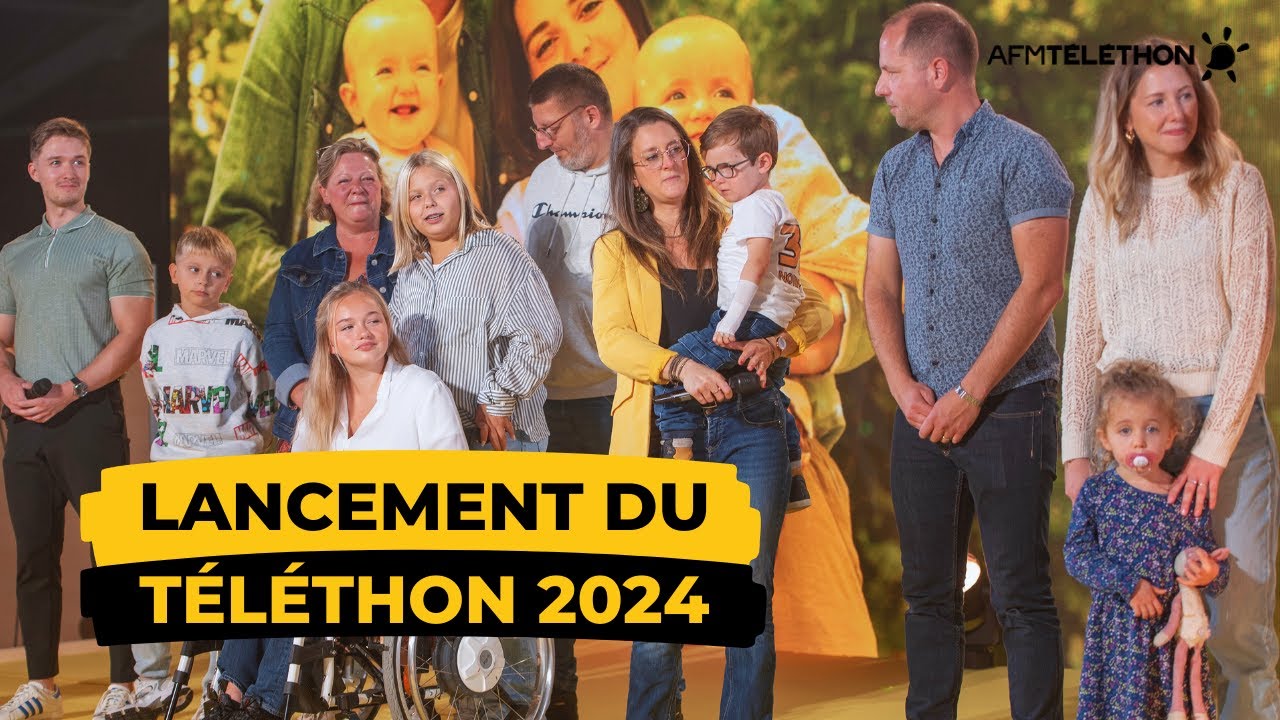 Lancement du Téléthon 2024 (replay du live) | AFM-Téléthon