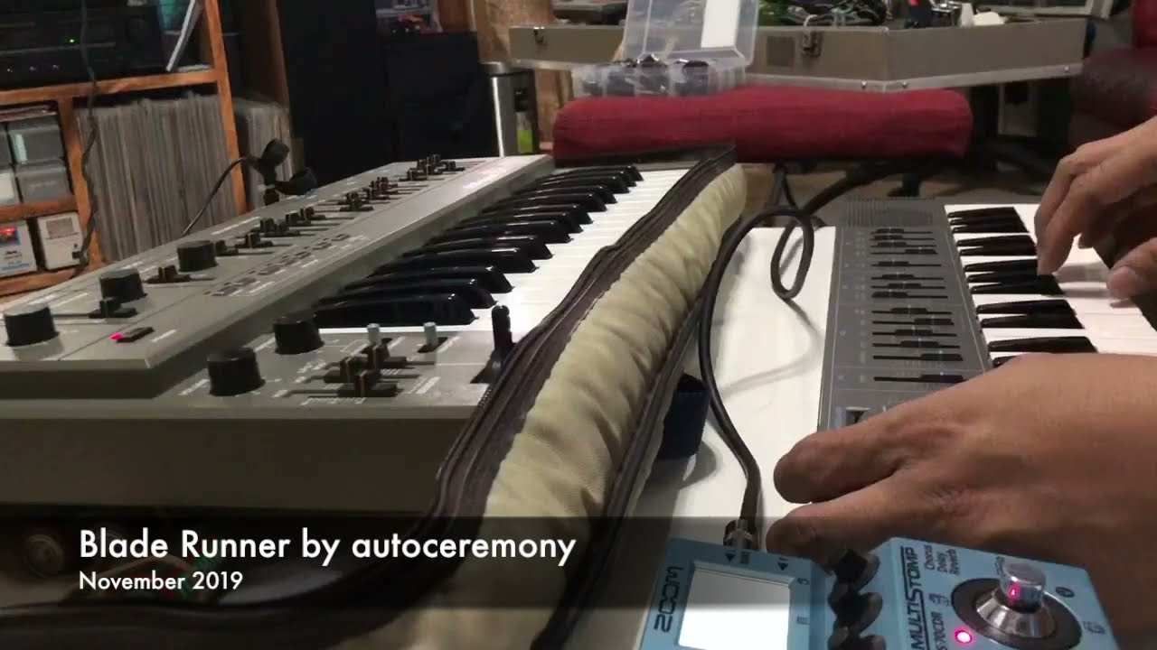 autoceremony | November 2019 (a short and simple tribute to Vangelis)