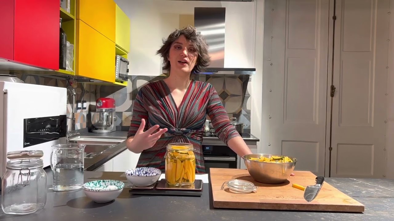 Zucca fermentata! Nella descrizione troverete la spiegazione per la salinità. ☺️ #fermentati #zucca