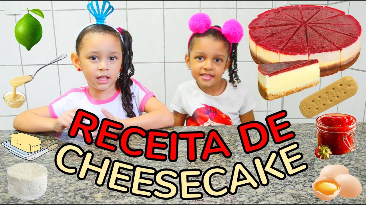 Receita de Cheesecake - BELATUBEKIDS