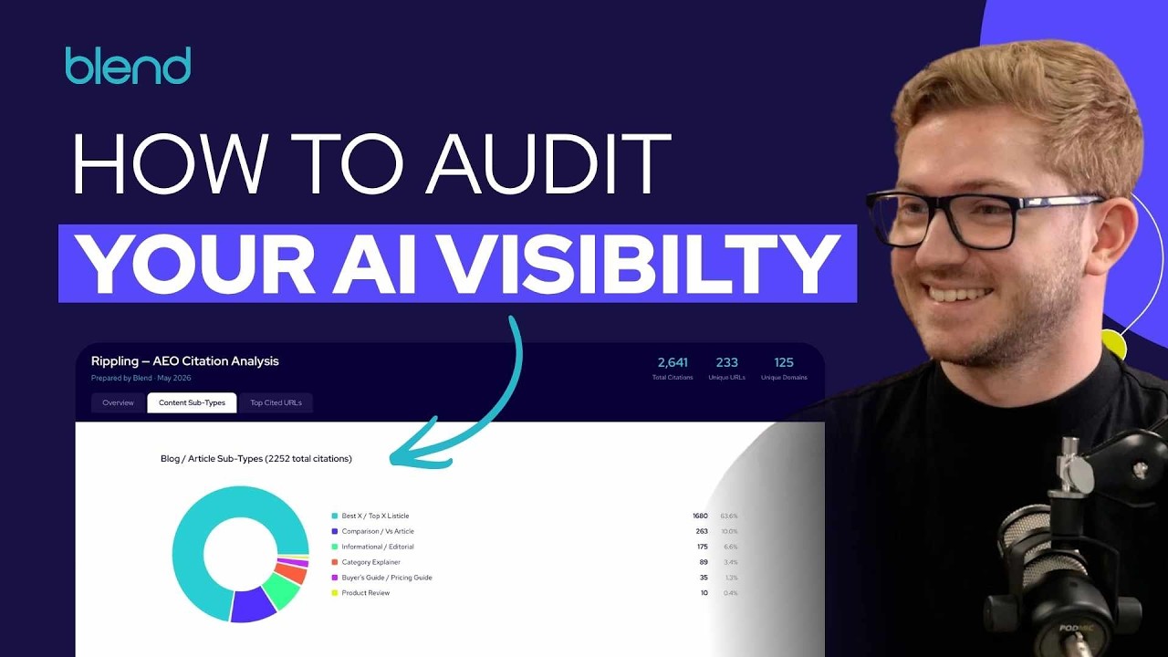 How to Audit AI Visibility the RIGHT Way (and How to Act on the Data)