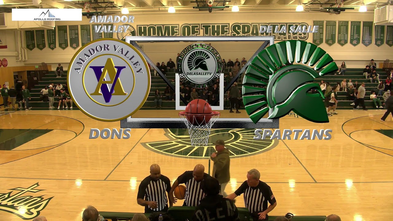 (1-20-26) De La Salle Basketball vs Amador Valley