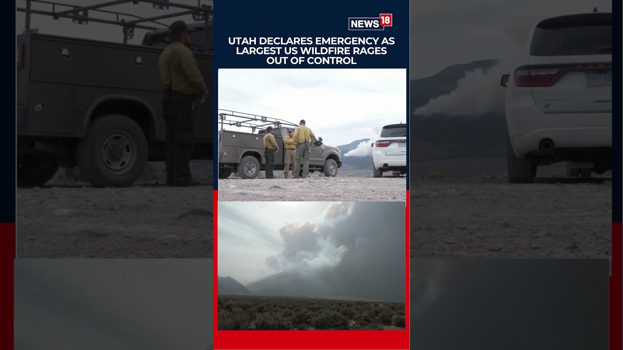 US Wildfire Emergency: Utah Declares State of Emergency as Cottonwood Fire Rages | N18S