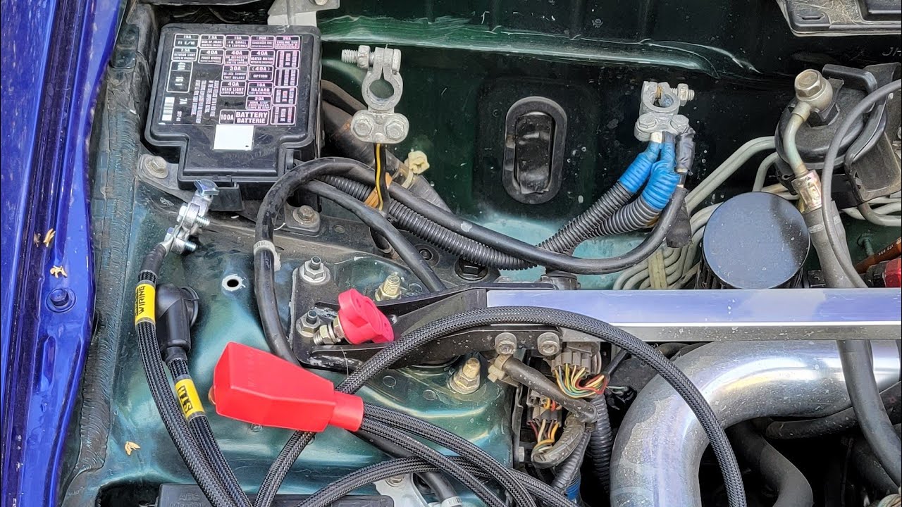 battery relocation for my integra