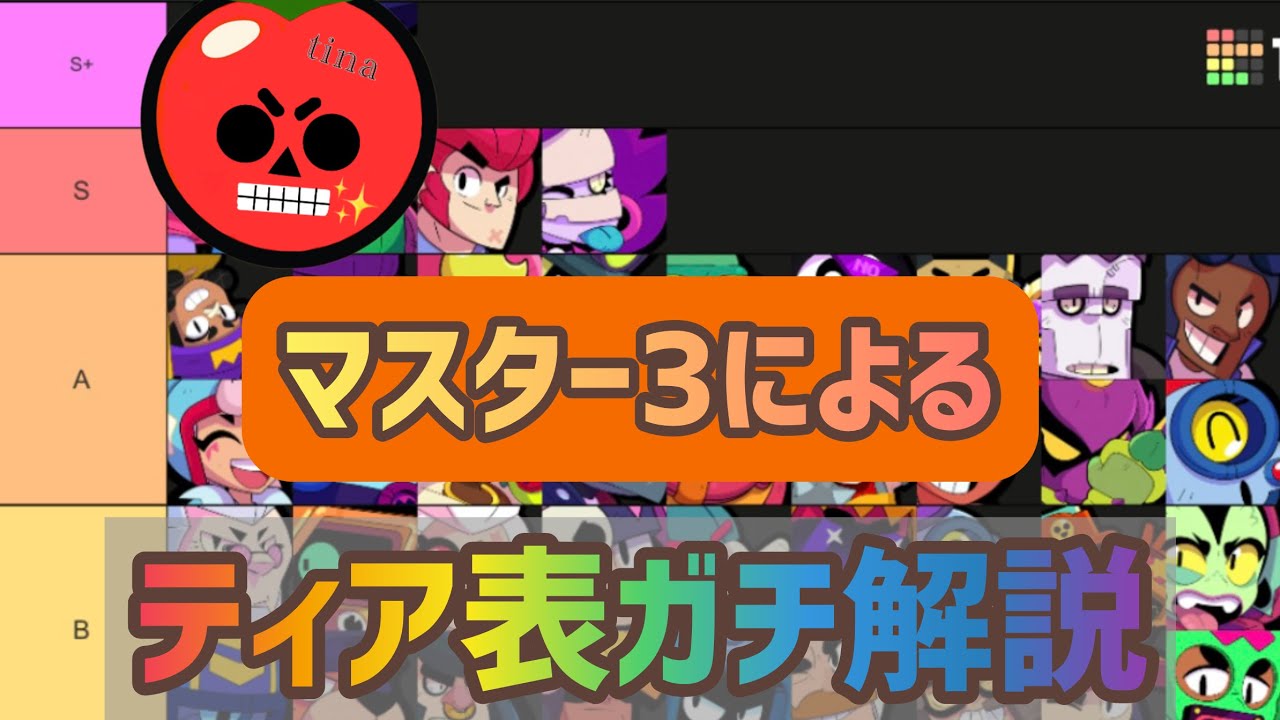 【ブロスタ】マスター3によるティア表ガチ解説！