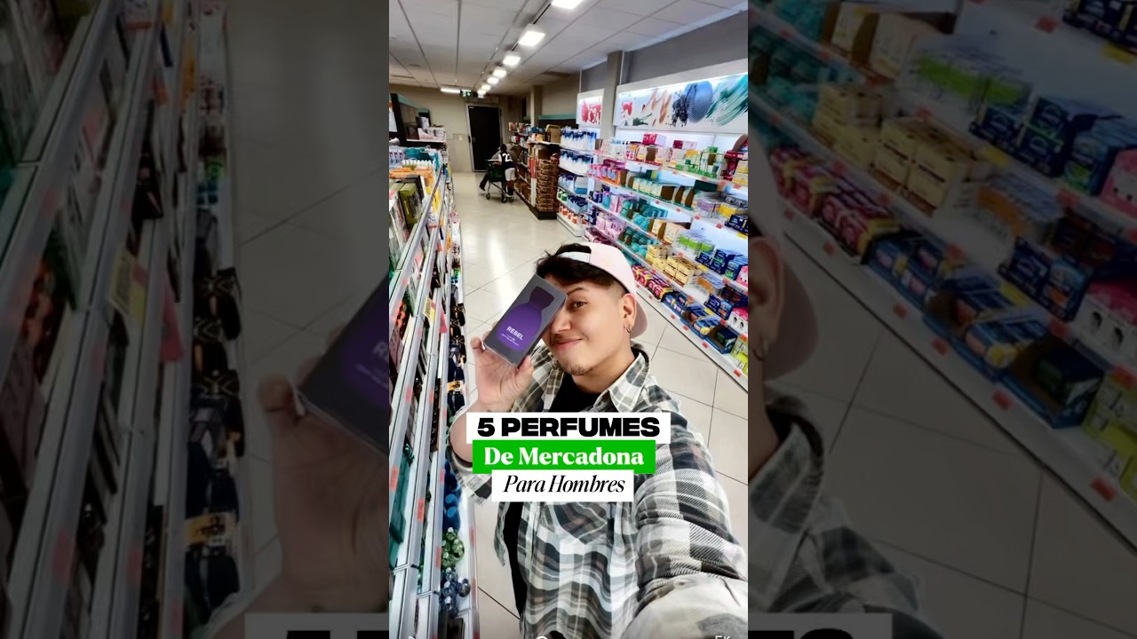 5 perfumes de Mercadona para hombres #mercadona #mercadonanovedades #perfumes #espa&ntilde;a #shortsviral