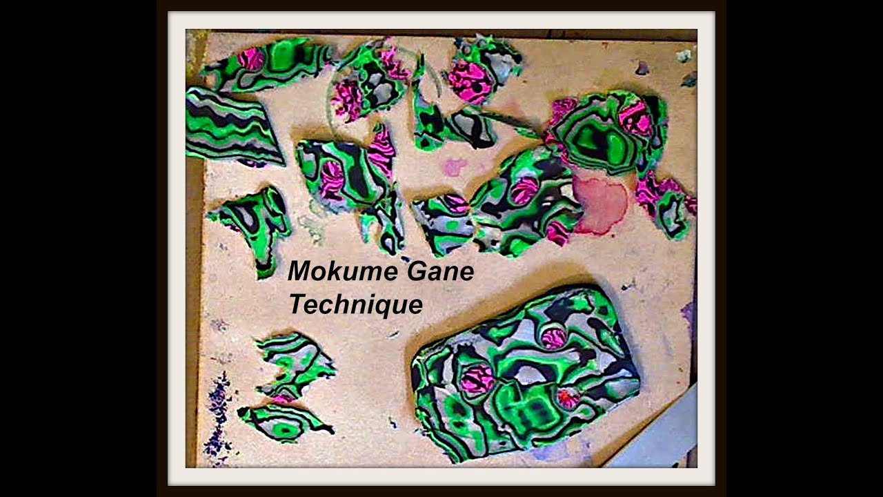 How to-Mokume Gane Technique -polymer clay