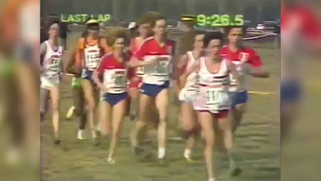 Mondiaux de cross-country 1987 Pologne (Victoire d'Annette Sergent)