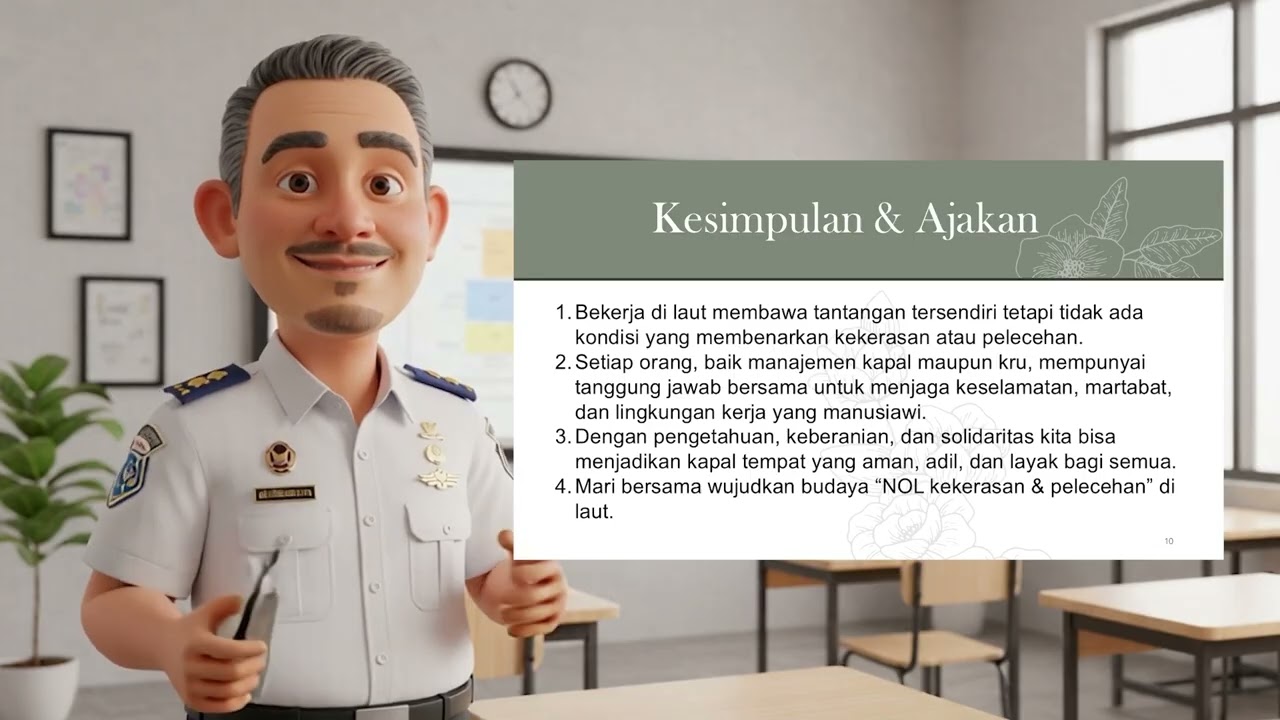 10 2 Menanggapi kekerasan dan pelecehan saat bekerja diatas kapal