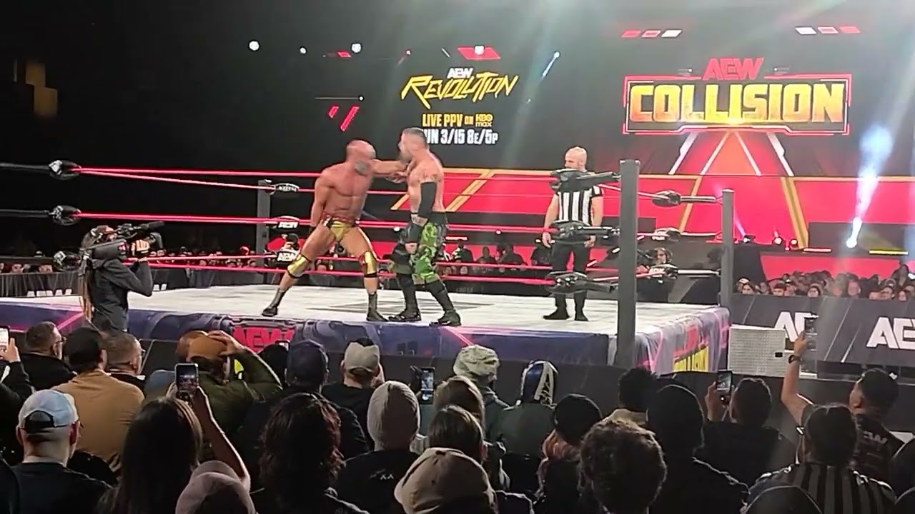 AEW Collision 1/31/26 Mark Brisco vs Tommaso Ciampa TNT Championship
