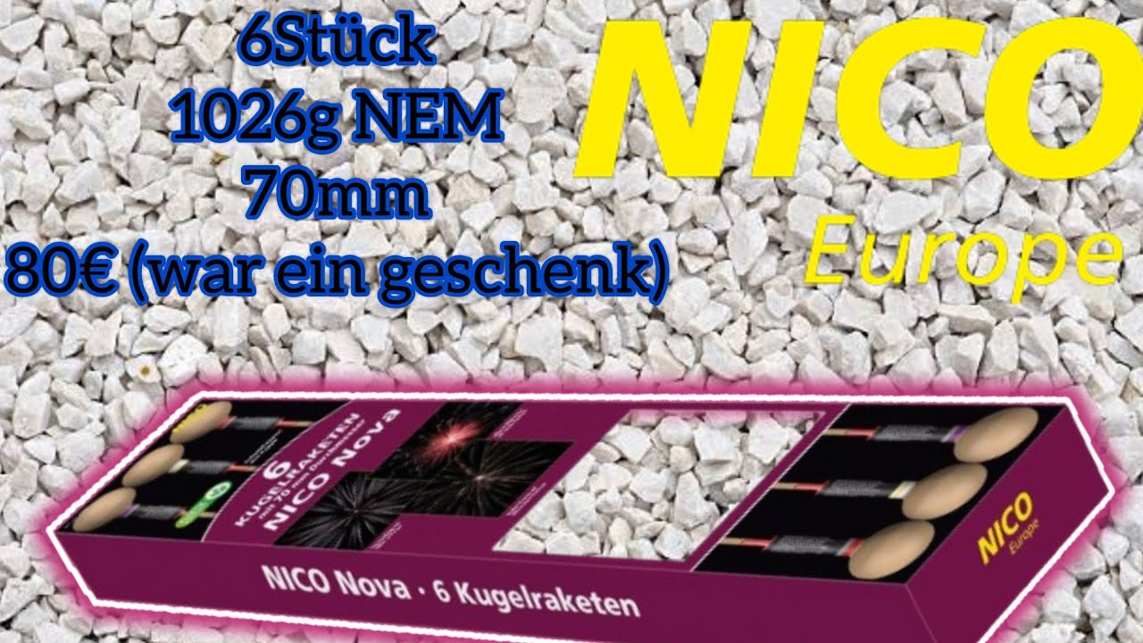 Nico Europe Nova Raketen 70mm in F3 wie Kugelbomben @HotasChillis