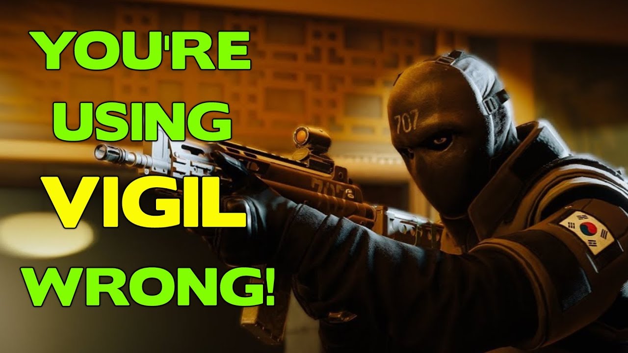 Rainbow Six Siege Tips || You're using Vigil wrong!