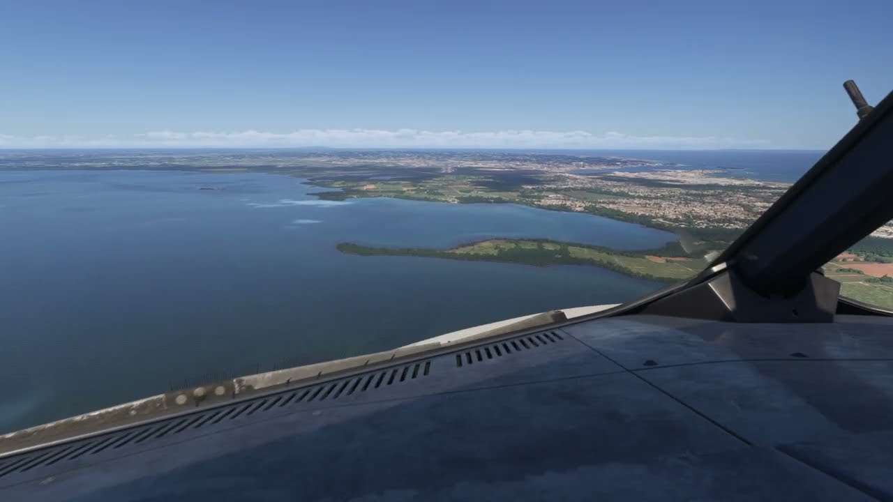 First landing trying FENIX A320 BFU Update V2.4.0.1.1986 in TFFR #fenix #msfs2024 #vatsim