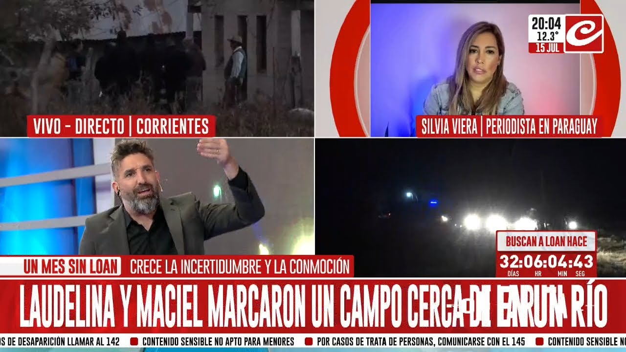 Desaparición de Loan: habla periodista desde Paraguay