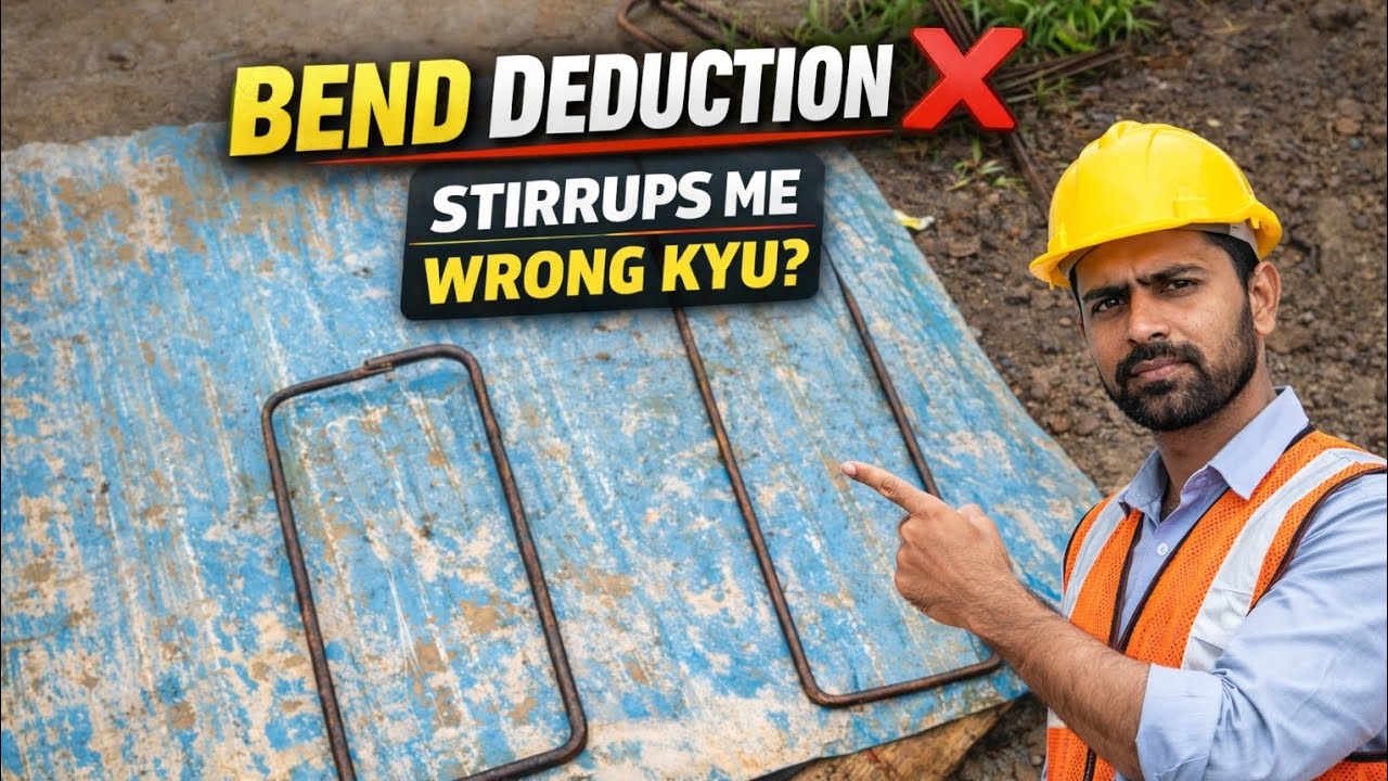 Stirrup Cutting Length Kaise Nikale | Column & Beam | Hindi