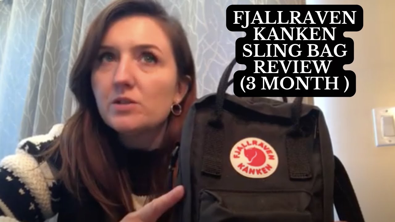 Fjällräven Kånken Sling Bag Black 3 Month Review l What Fits Inside Fjällräven Kånken Sling Bag