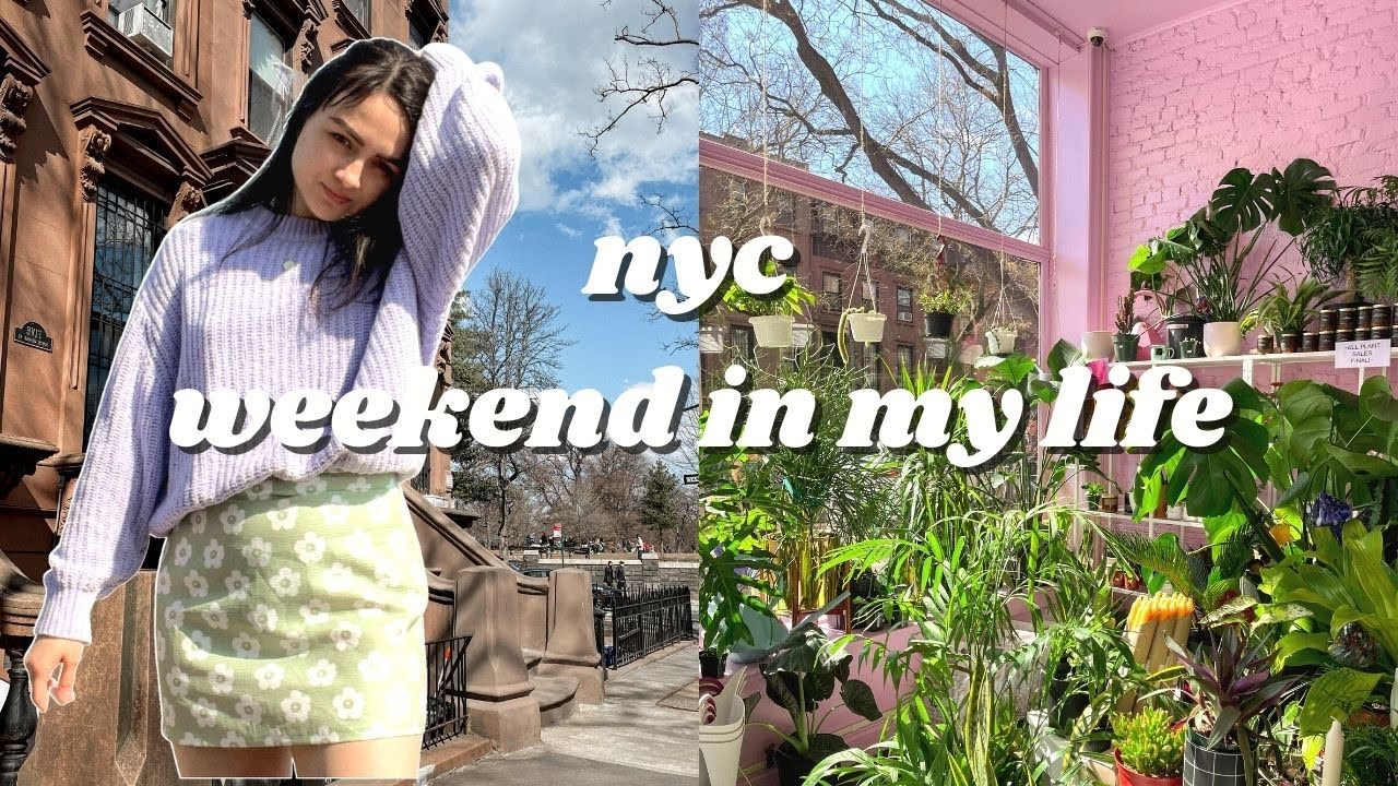 nyc weekend in my life vlog 2021 ✨ exploring brooklyn/nyc, plant-based eats, thrifting