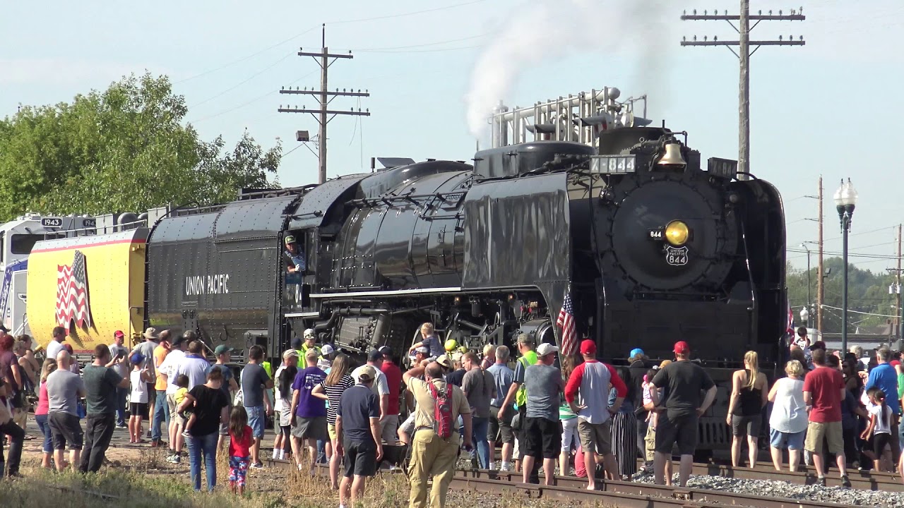 Union Pacific 844 CFD train 2018