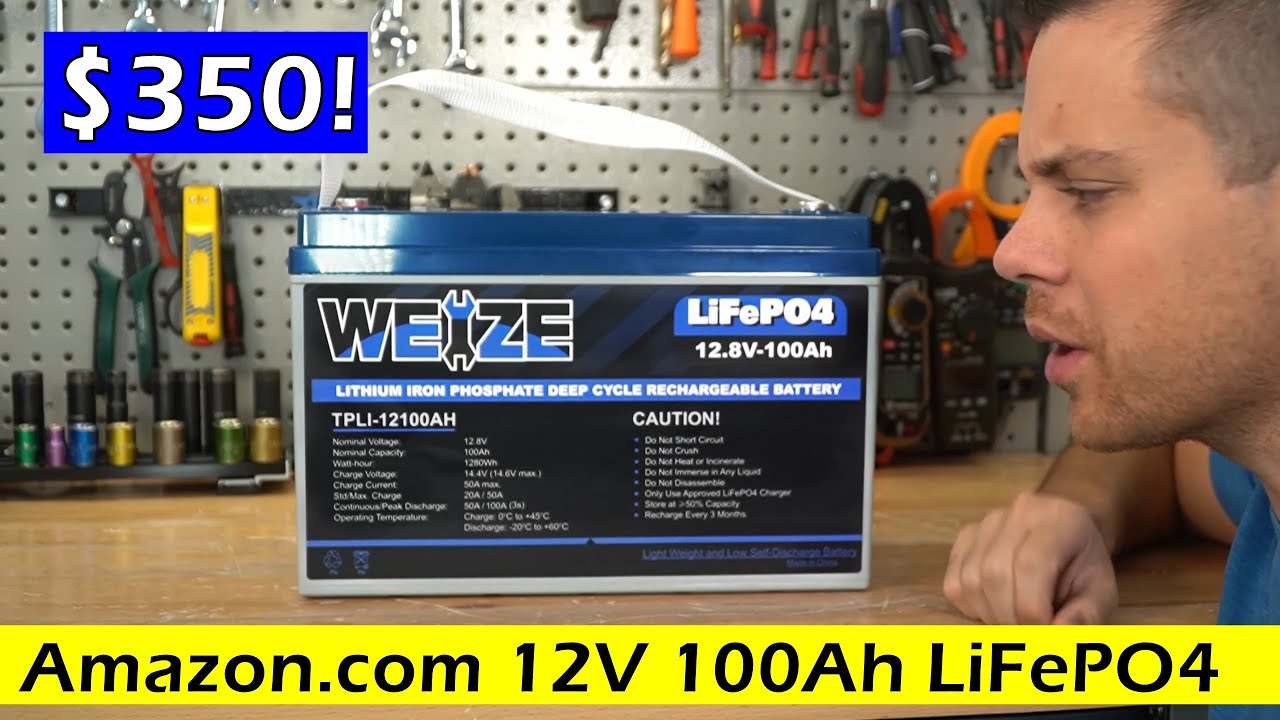 $350 Weize 12V 100Ah LiFePO4: Подделка??