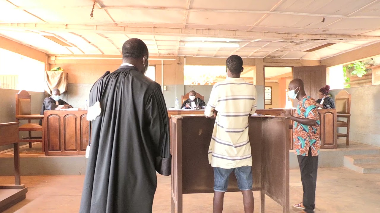 Tribunal de première instance de Vogan : Procés d'un prisonnier accusé de complicité de vole
