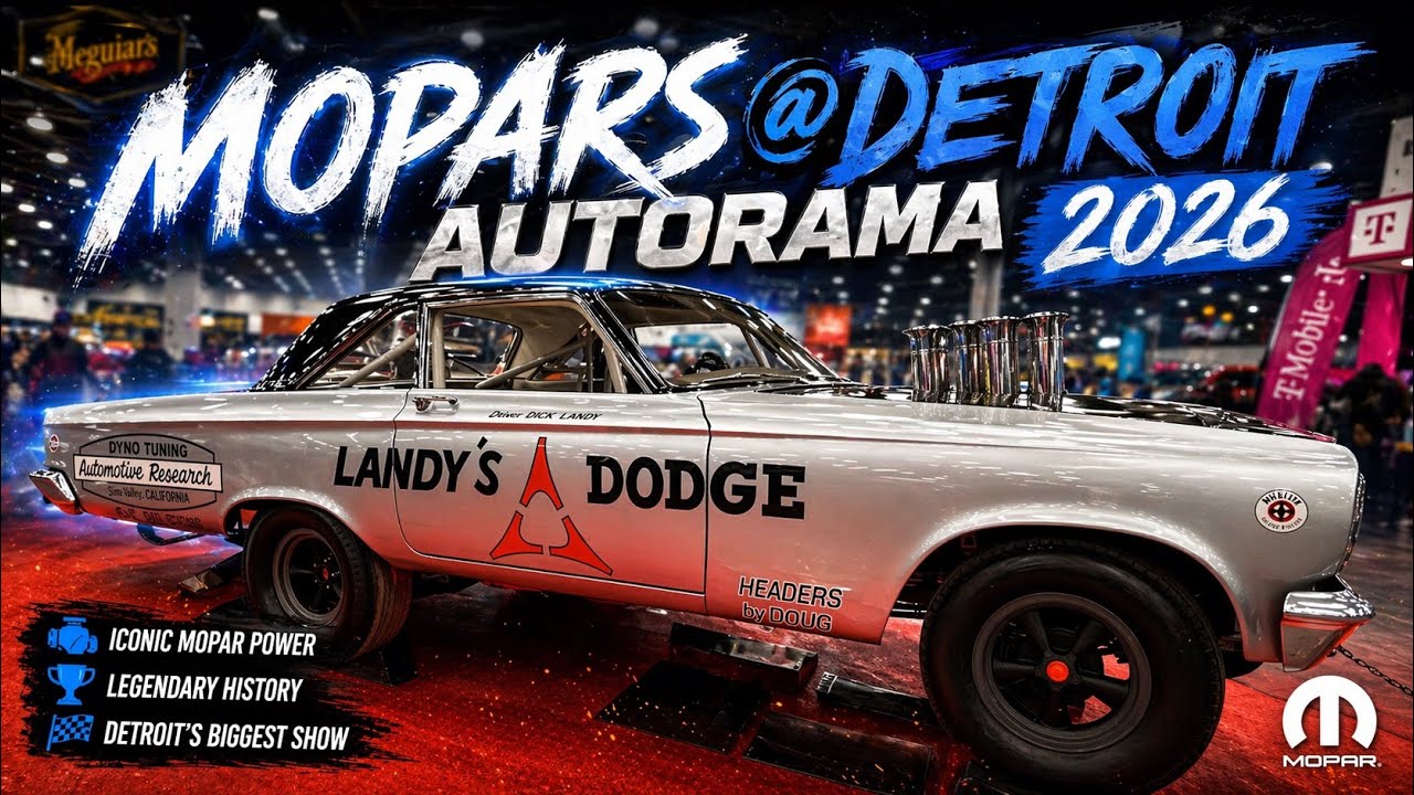 Let’s Check Out the Mopars at the 73rd Annual Detroit Autorama