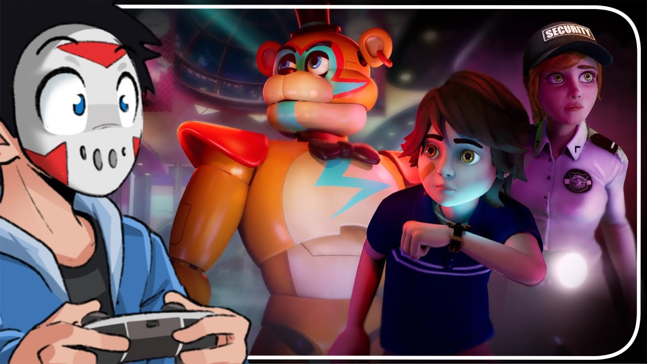 H2ODELIRIOUS PLAYS A FNAF GAME! | Five Nights at Freddy's: Security Breach - Part 1