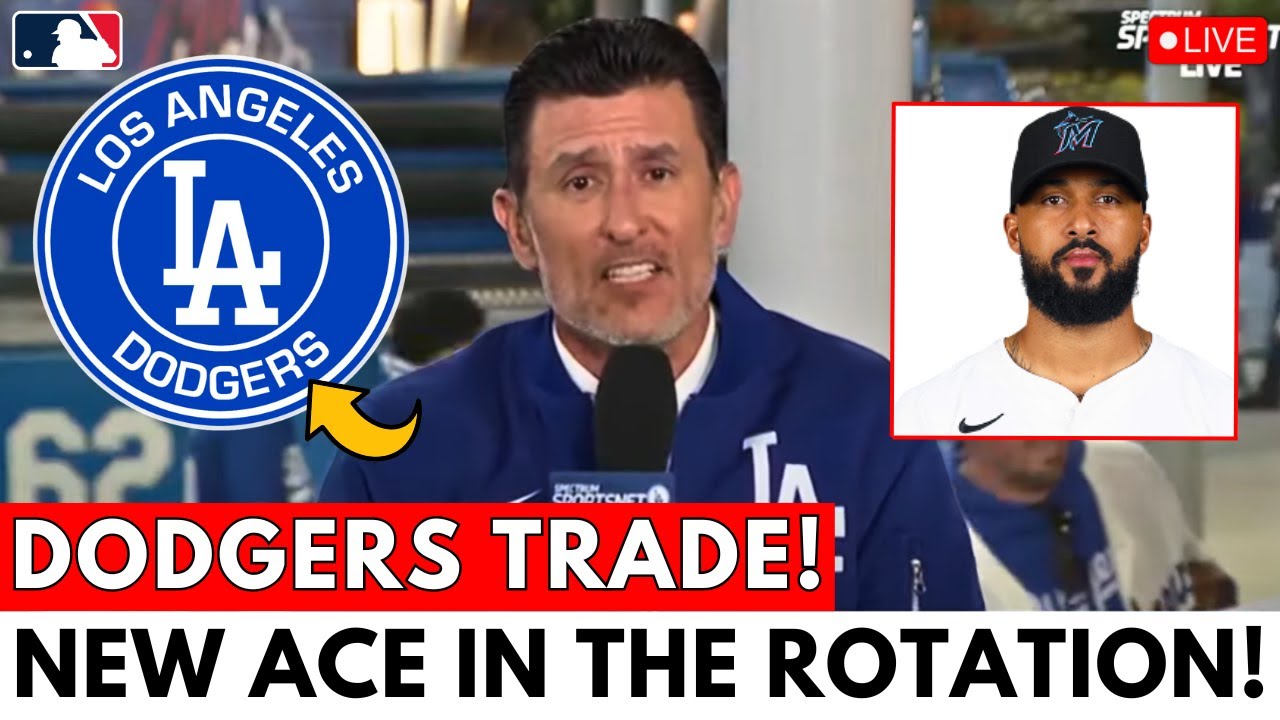MASSIVE TRADE! DODGERS SIGNING WITH MARLINS STAR PITCHER! NEW ACE IN THE 2025 ROSTER? DODGERS NEWS