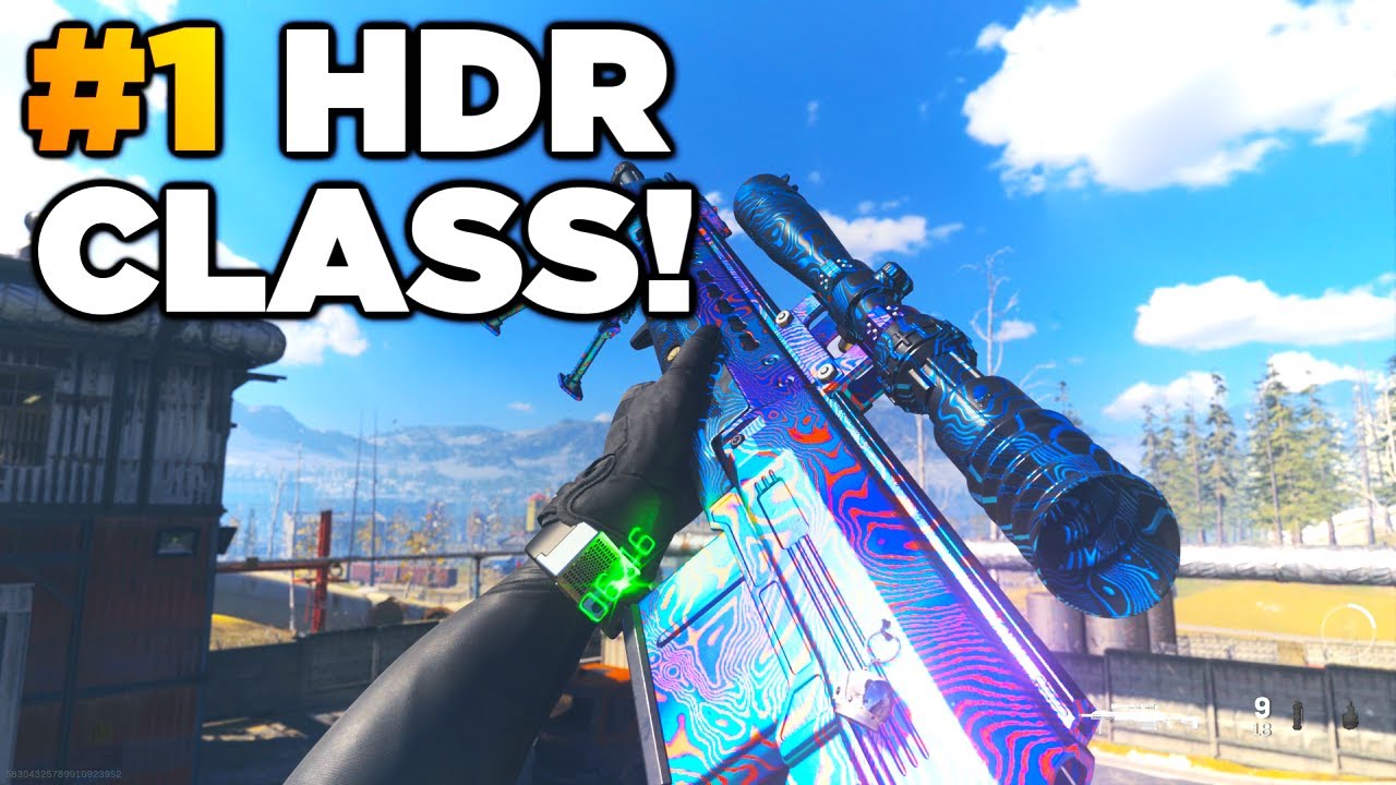 The #1 OVERPOWERED HDR Sniper SETUP in Modern Warfare! (Best Class Setup/Loadout)