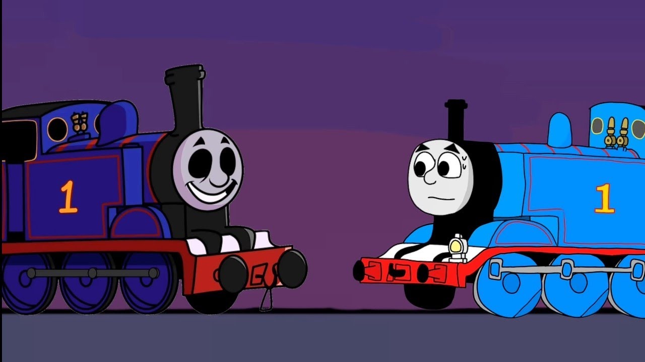 FNF:Ghost Train but Void Thomas and Thomas Sing！Thomas' Railway Showdown