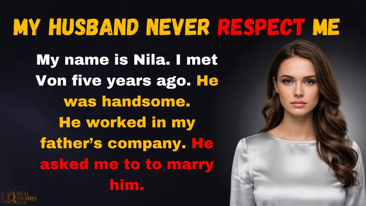 My CEO Husband Never Respected Me 😢 | Emotional English Story for Beginners (A1–A2)