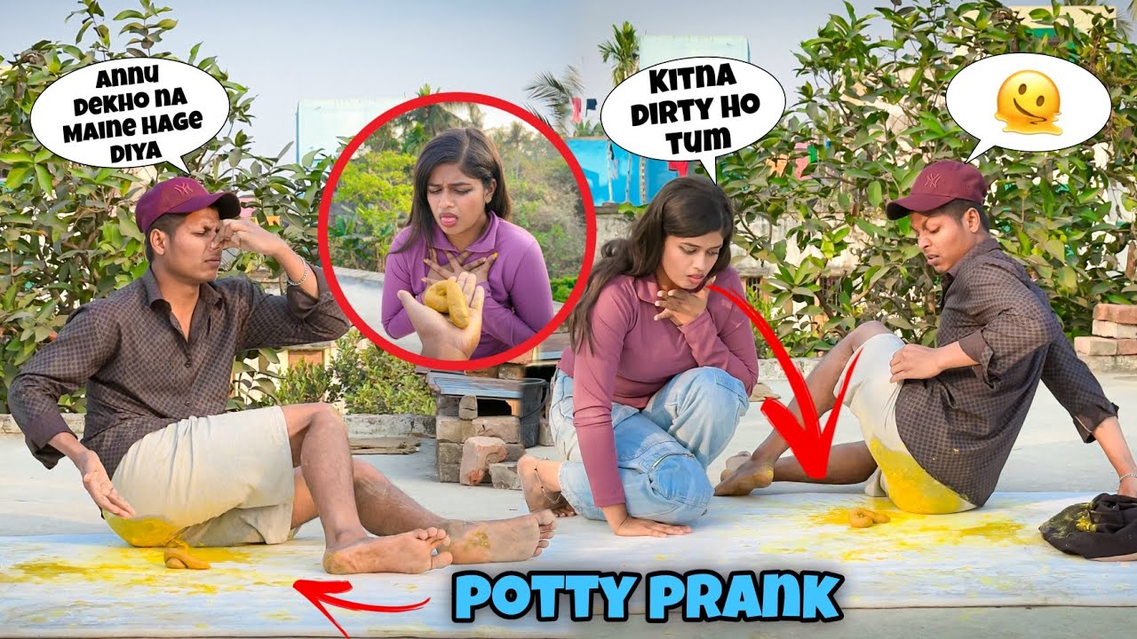 Potty Prank On My Girlfriend🤣|| Revenge Prank🔥||@ARNABLIFESTYLE 