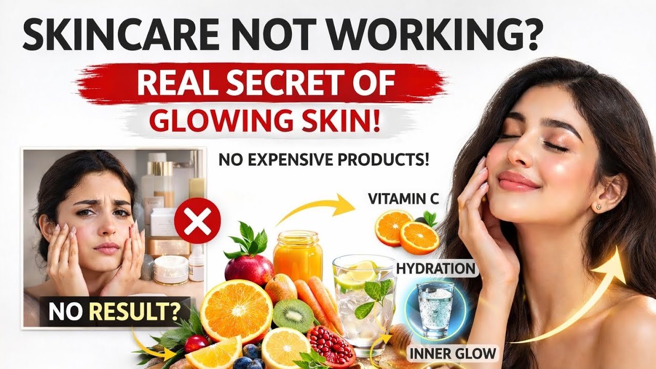 Stop Using Expensive Products! Eat 5 Fruits for Glowing Skin #naturalbeauty #skincarefoods #skincare